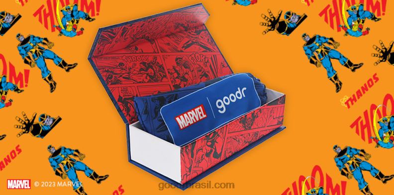 Goodr 480JP40 Marvel Comics Snap Survival Shades